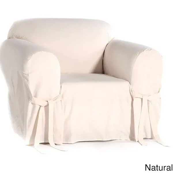 Classic Slipcovers Cotton Duck Chair Slipcover