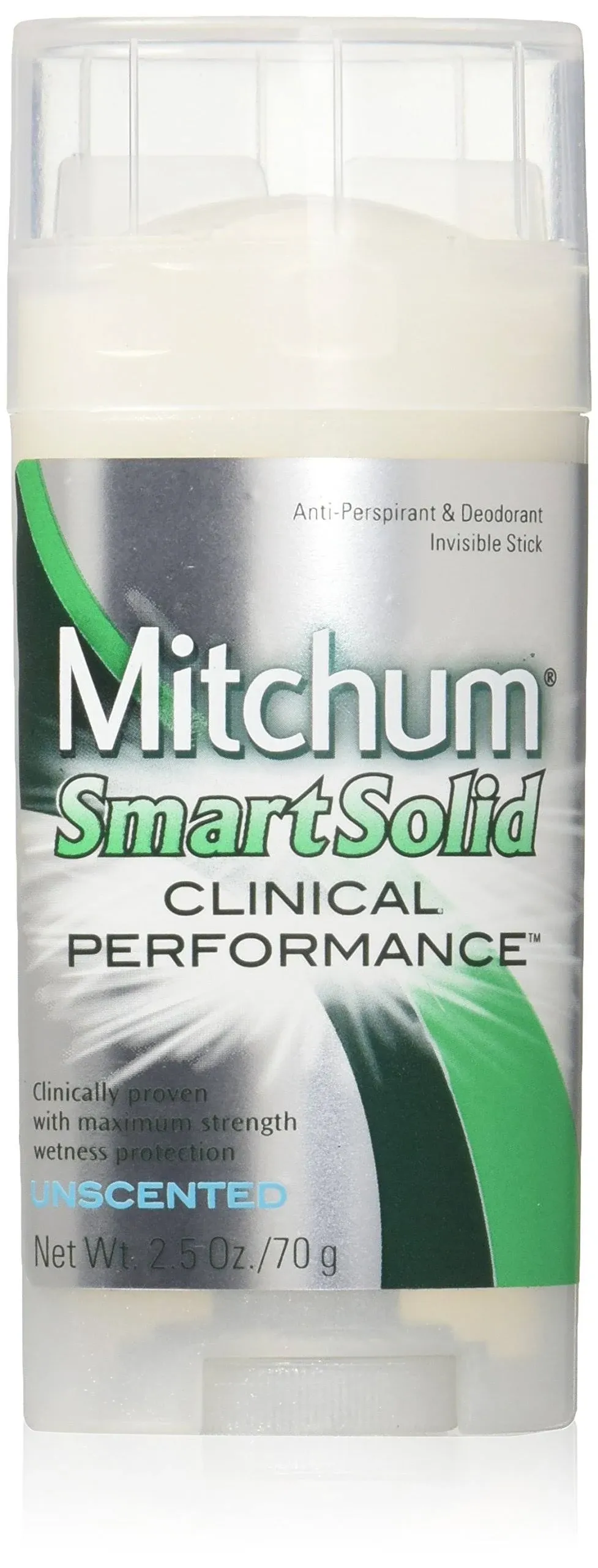 Mitchum Smart Solid Anti-Perspirant Deodorant Unscented