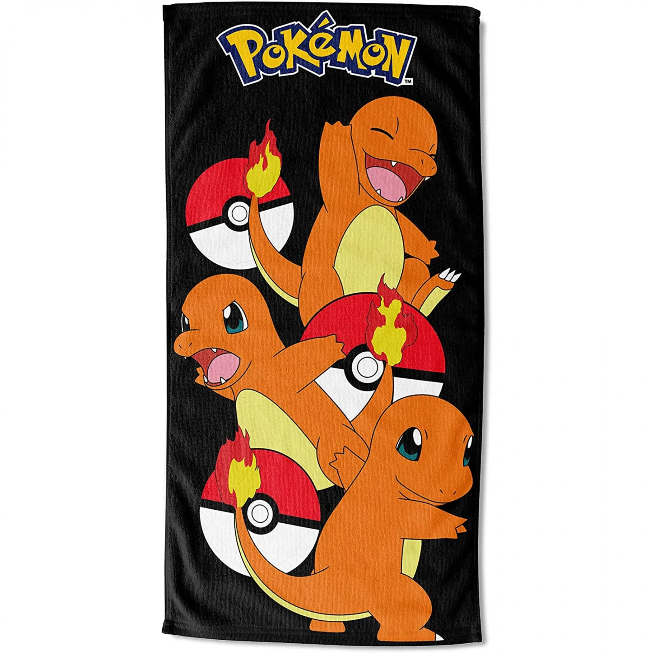 Pokemon Hot Charmander 30&#034;x60&#034; Beach Towel Multi-Color