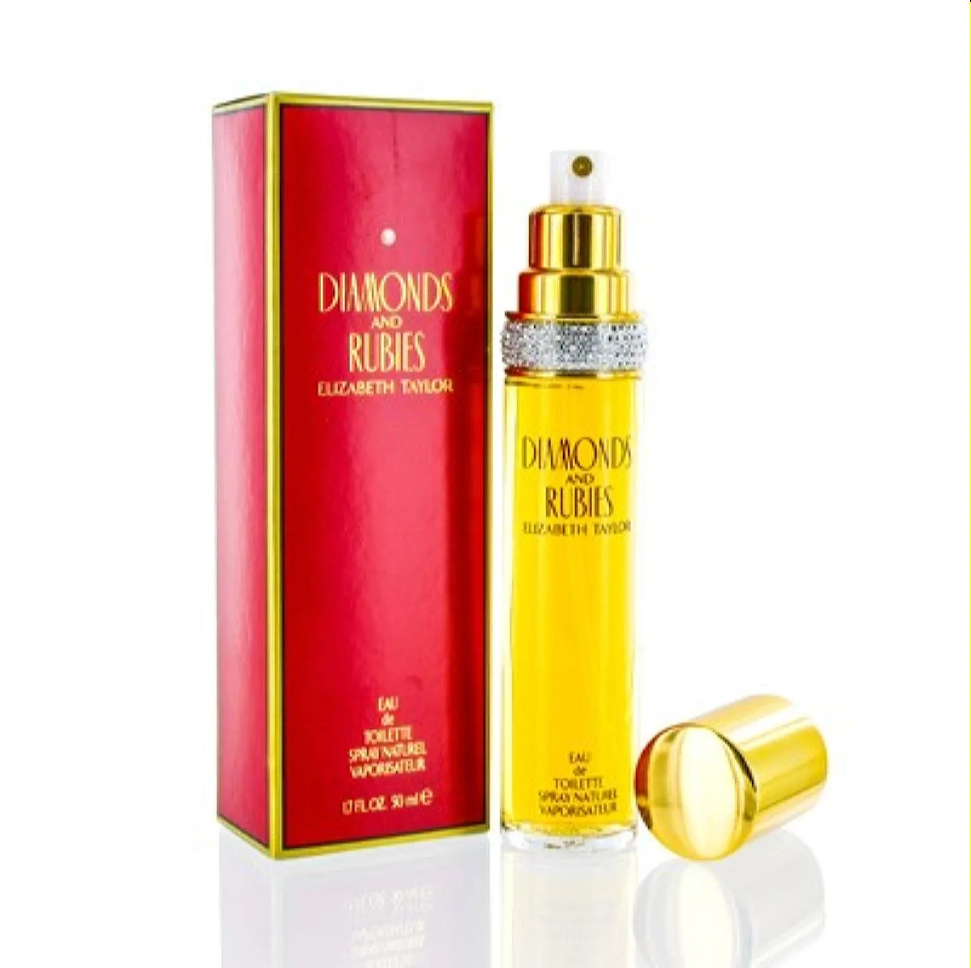 Elizabeth Taylor Diamonds & Rubies Edt For Women 1.7 Oz / 50 Ml (719346266154)