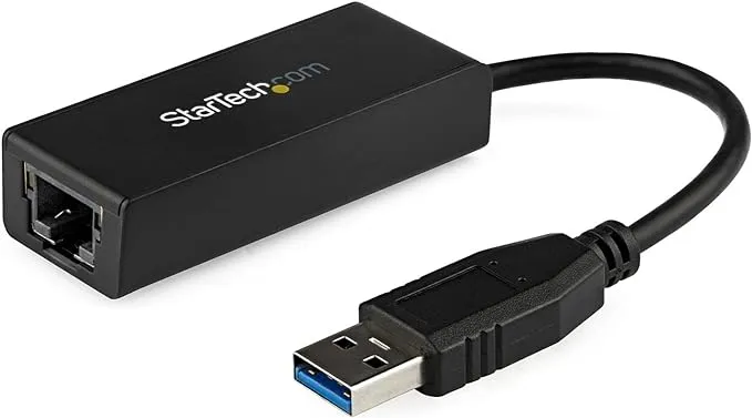 StarTech.com USB 3.0 to Gigabit Ethernet NIC Network Adapter