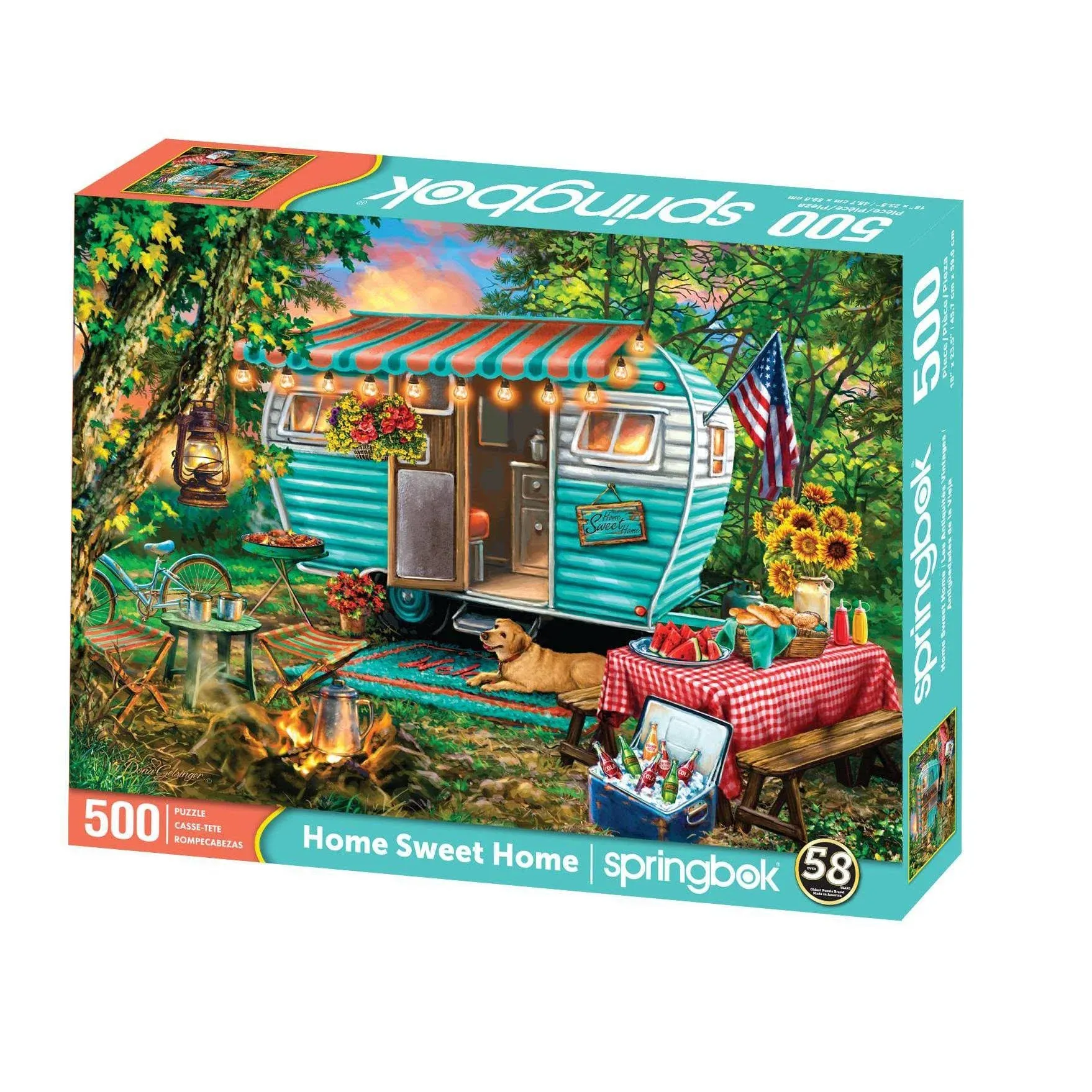 Home Sweet Home 500 Piece Jigsaw Puzzle