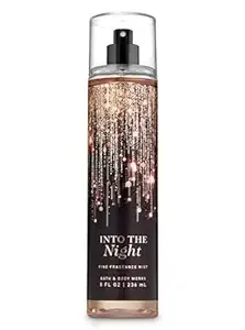 Bath and Body Works INTO THE NIGHT Fine Fragrance Mist 8 Fluid Ounce (2019 Limited Edition)