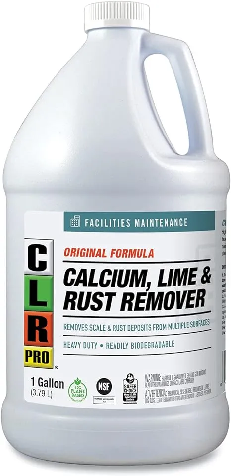 CLR Pro Calcium Lime and Rust Remover 1 Gal Bottle