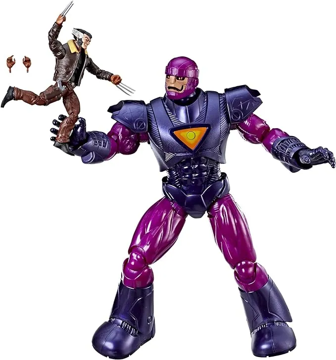 Hasbro Marvel Legends Series X-Men Days of Future Past 16" Electronic Sentinel and 6" Wolverine Figure (Amazon Exclusive)