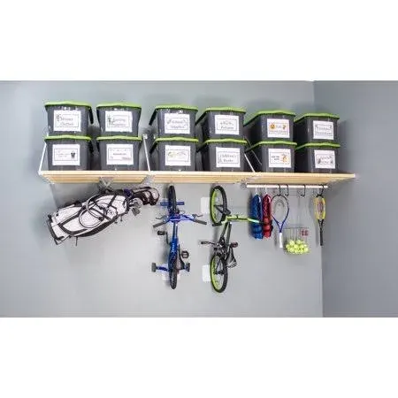 Rhino Shelf Universal Garage Storage Kit - 12 feet