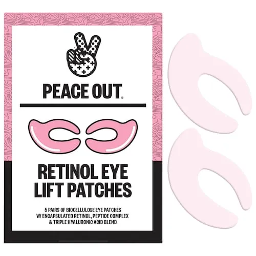 Peace Out Retinol 360° Eye Lift Patches to Lift, Firm and Revitalize Eyes 5 Pairs / Pack