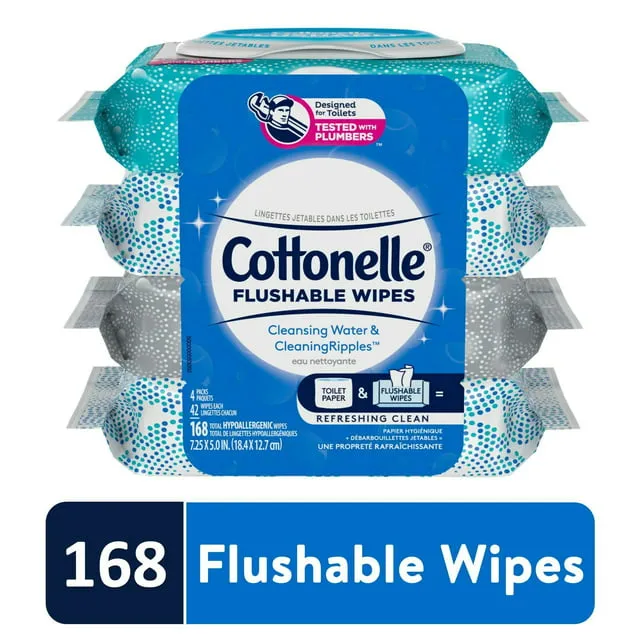 Cottonelle Fresh Care Flushable Cleansing Cloths