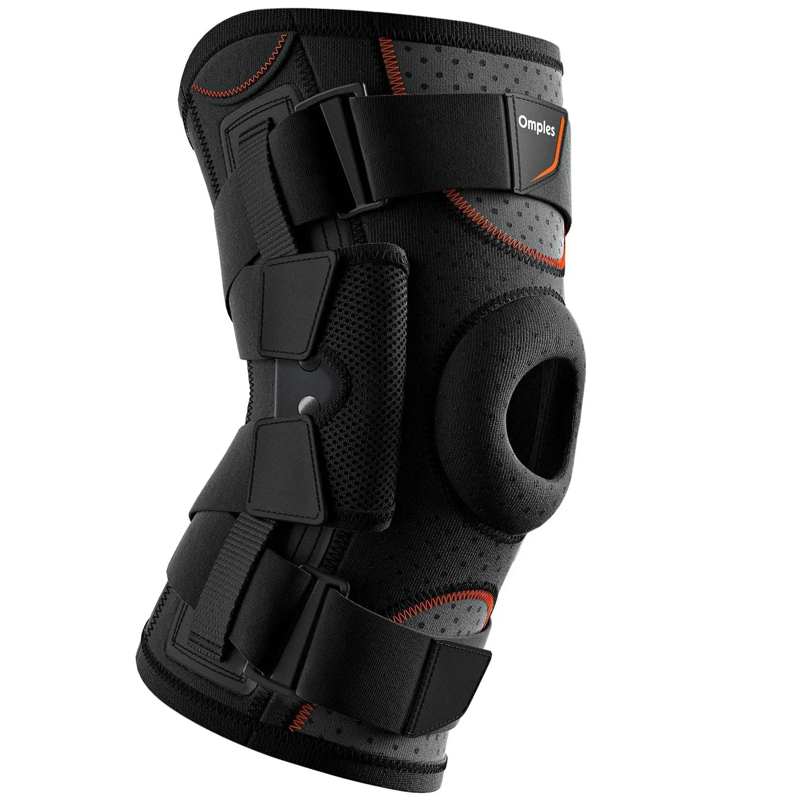 Omples Hinged Knee Brace for Knee Pain Knee Braces  Meniscus Tear Support Medium