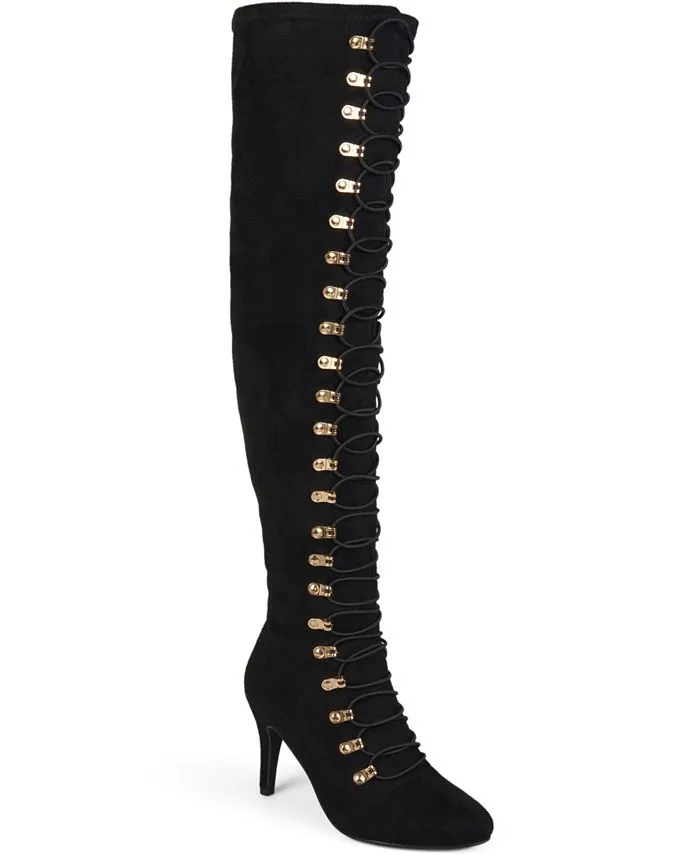 TRILL OVER-THE-KNEE LACE-UP BOOT