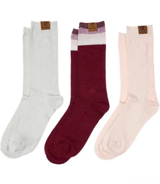 BEARPAW® 3-pack Bamboo Blend Crew Sock - 21043970 | HSN