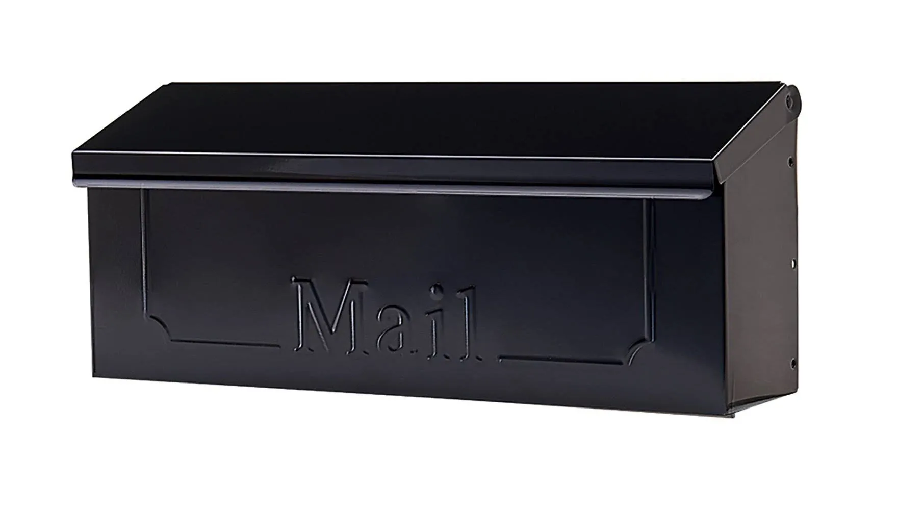 Gibraltar Mailboxes THHB00AM Townhouse Wall Mount Mailbox, Black