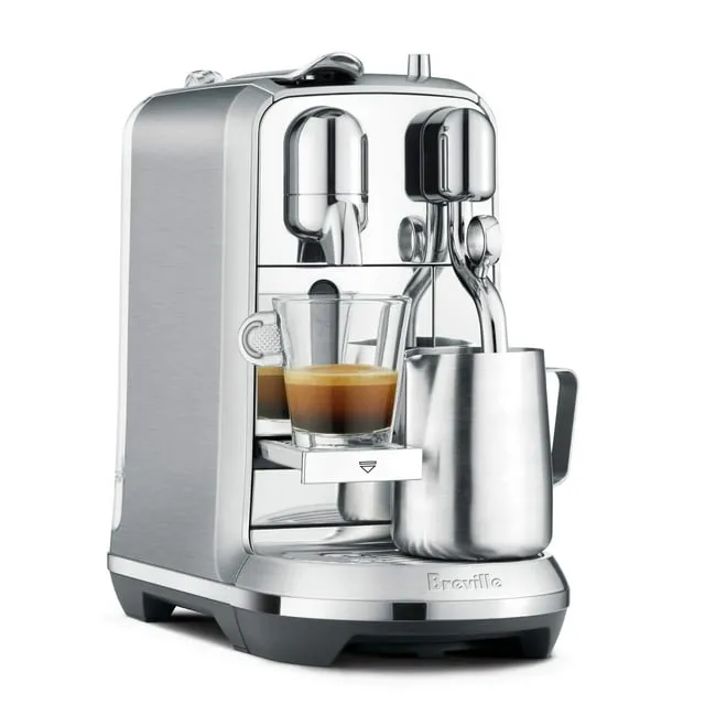 Breville Nespresso Creatista Plus Espresso Machine, Brushed Stainless Steel