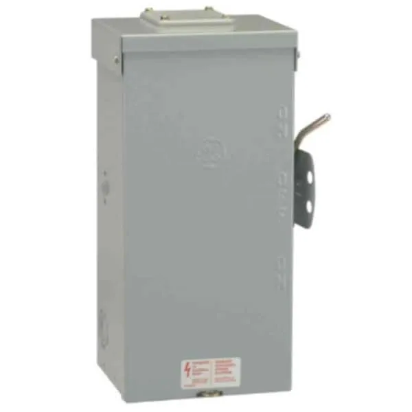 GE 100 Amp Outdoor Double Pole Double Throw Safety Switch TC10323R