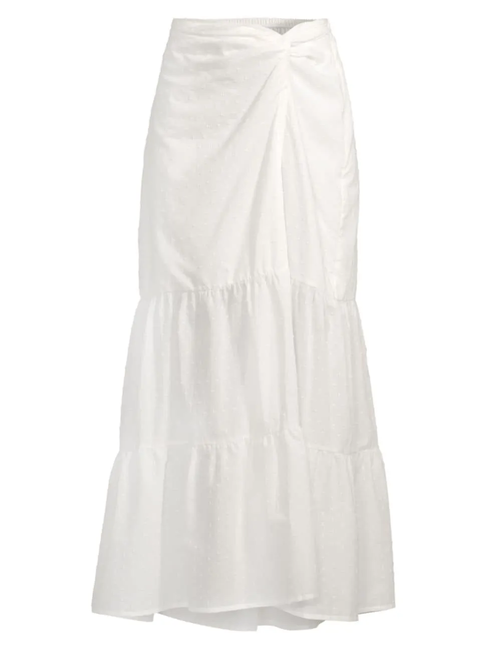 Peixoto Valentina Maxi Skirt in White - Size L