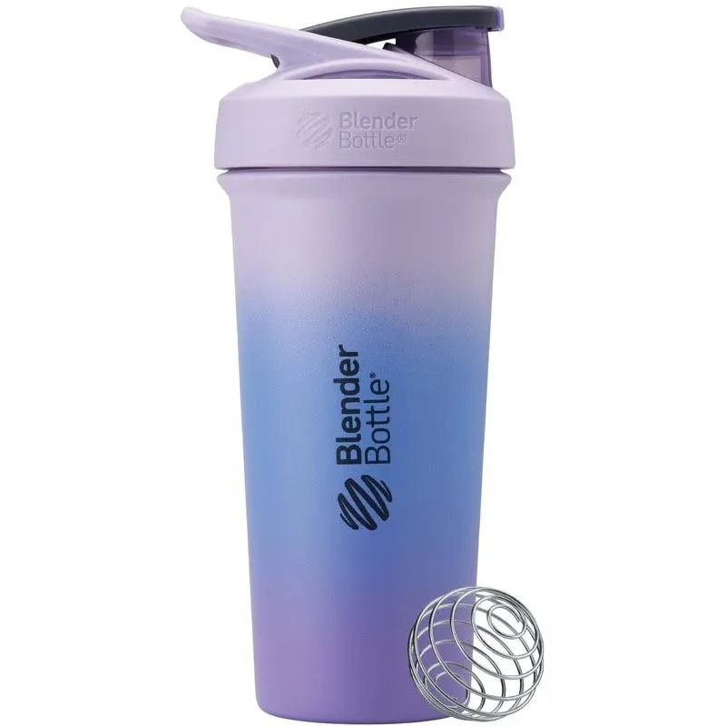 Blender Bottle, Strada Sleek , Insulated Stainless Steel, Lavender