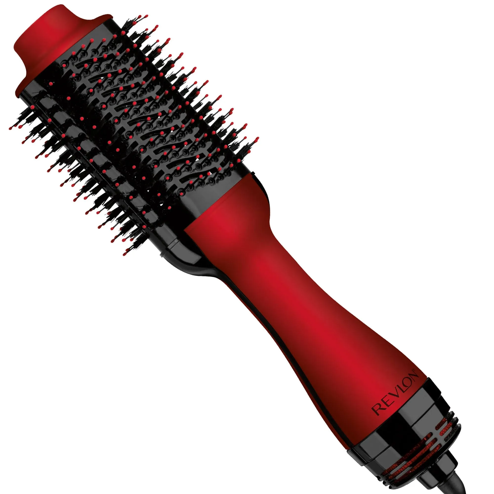 Revlon® One-Step Hair Dryer and Volumizer Hot Air Brush Holiday Red Edition | Bed Bath & Beyond