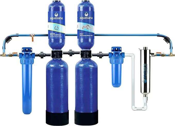 Aquasana Whole House UV Water Filter System & Conditioner - EQ-1000-AST-UV