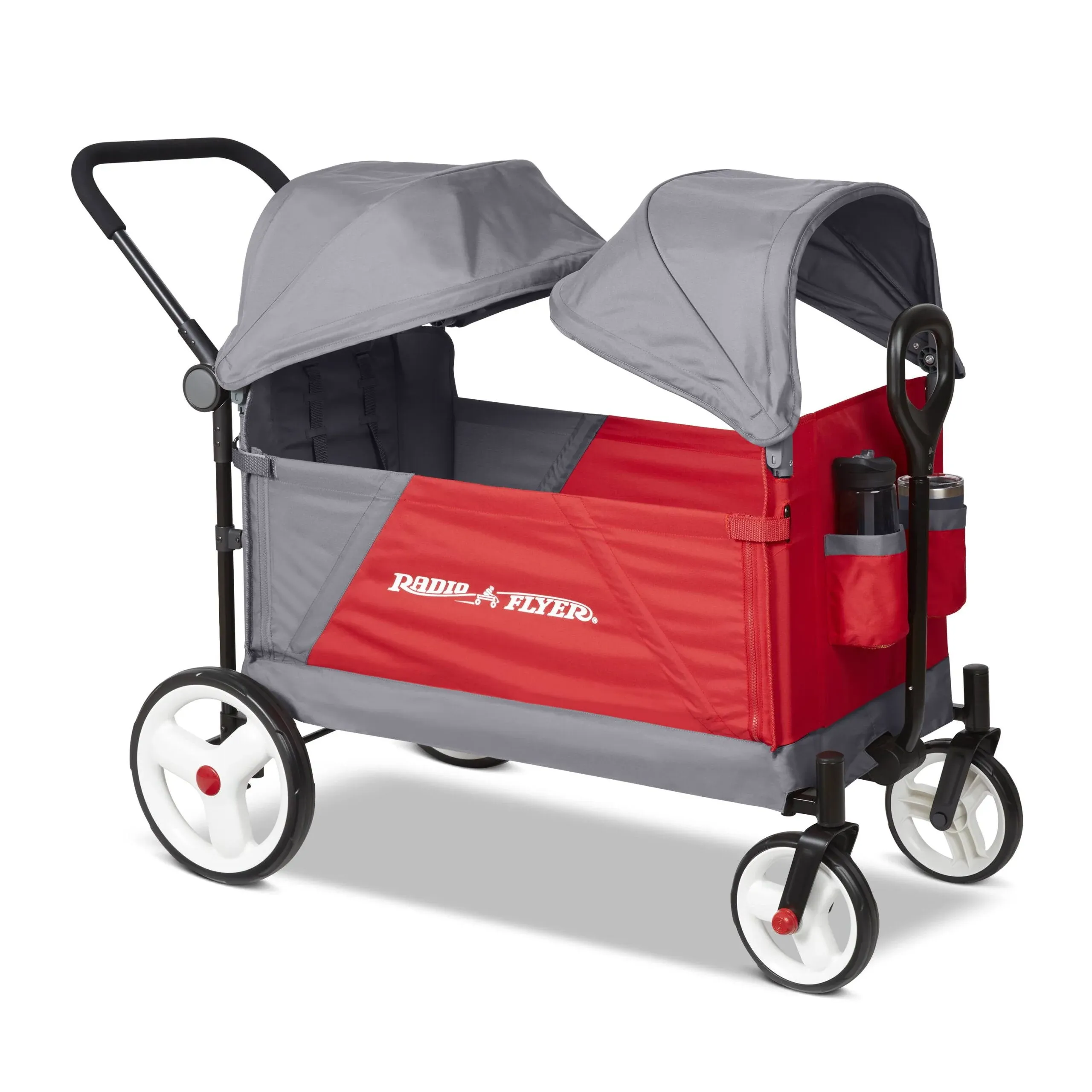 Radio Flyer Convertible Stroll 'N Wagon with Canopy