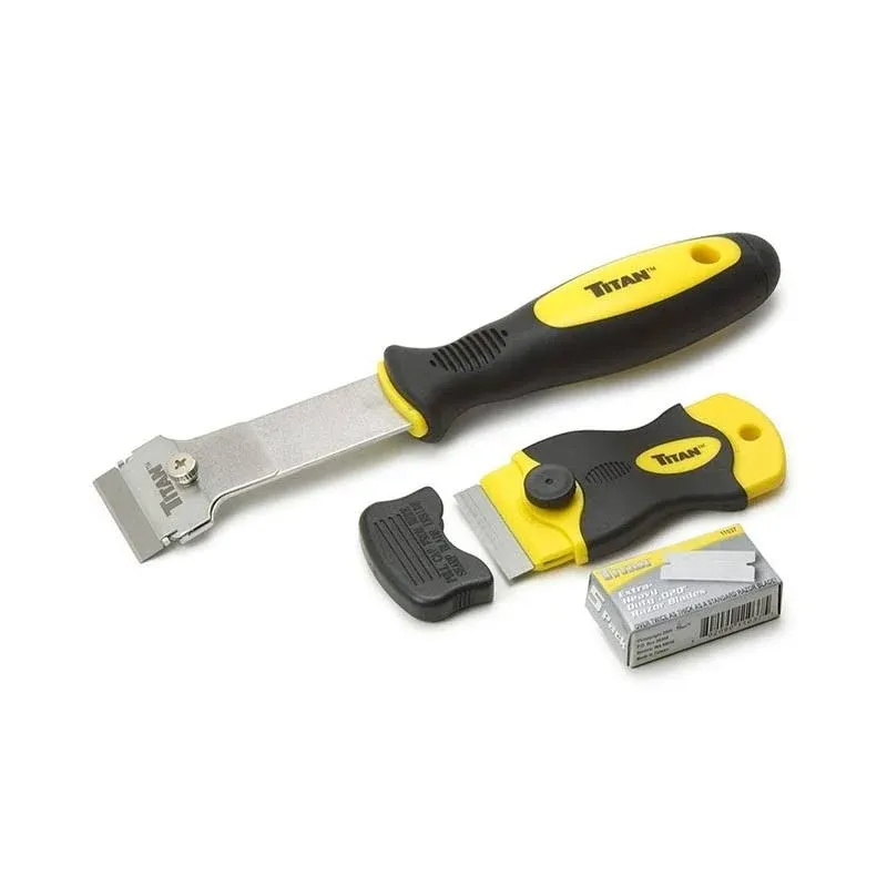 Titan 17002 - 2 Piece Multi Purpose Razor Scraper Set