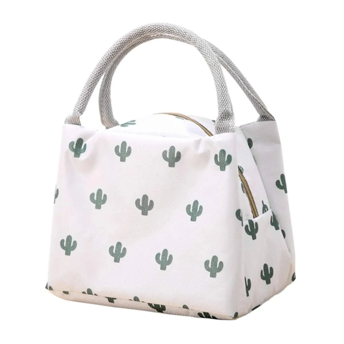 Lunch Bag Reusable Large Capacity Lunch Box Insulated Lunch Box Cute Lunch Tote 