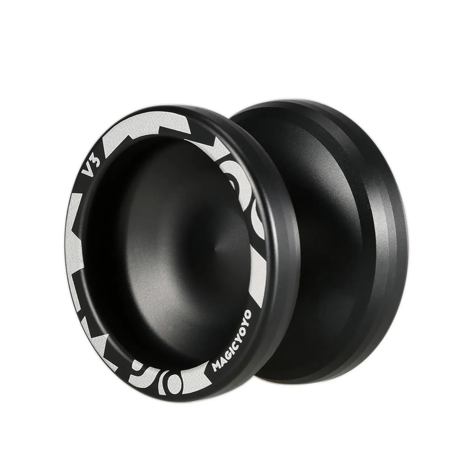 MAGICYOYO V3 Yoyo for Kids 8-12 or Above, Responsive Yoyo Professional with Dual Function, Professional Trick Yo yo for Adults with 12 Yoyo Strings, KK Bearing, Bearing Puller, Axle, Yoyo Case - Black