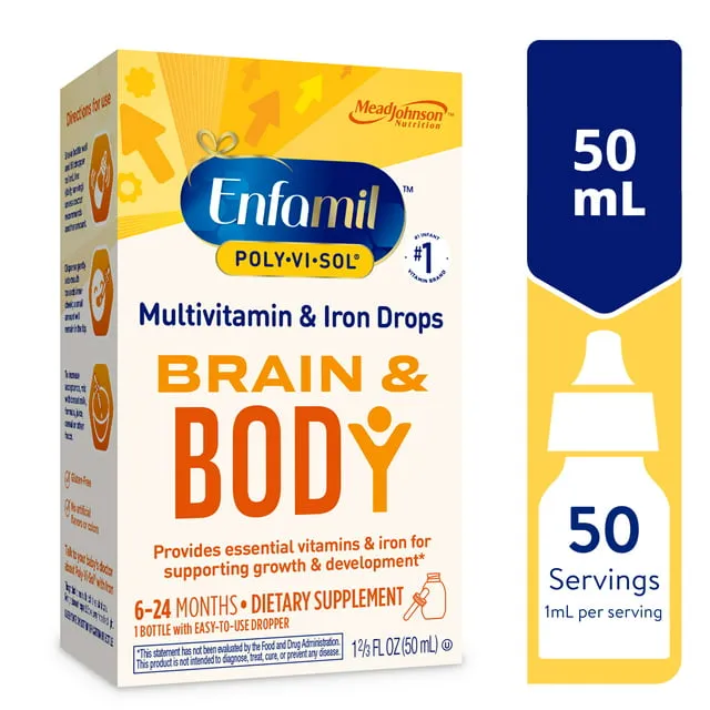 Enfamil Poly-Vi-Sol Multivitamin Dietary Supplement Drops - 1.69oz