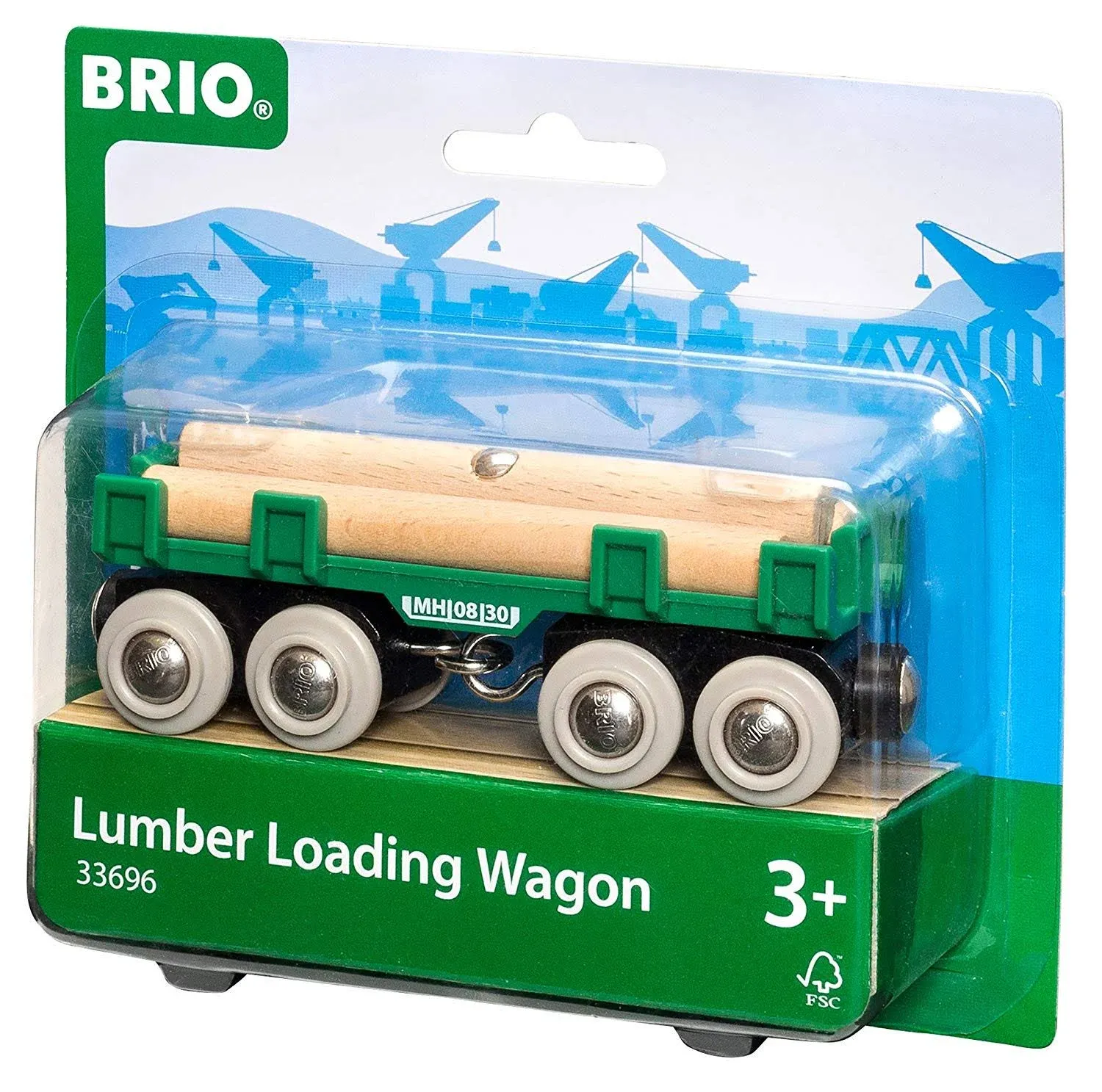 Brio Lumber Loading Wagon