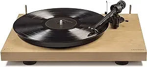 Crosley C10A-NA Hardwood Turntable with Low Vibration Synchronous Motor, Natural