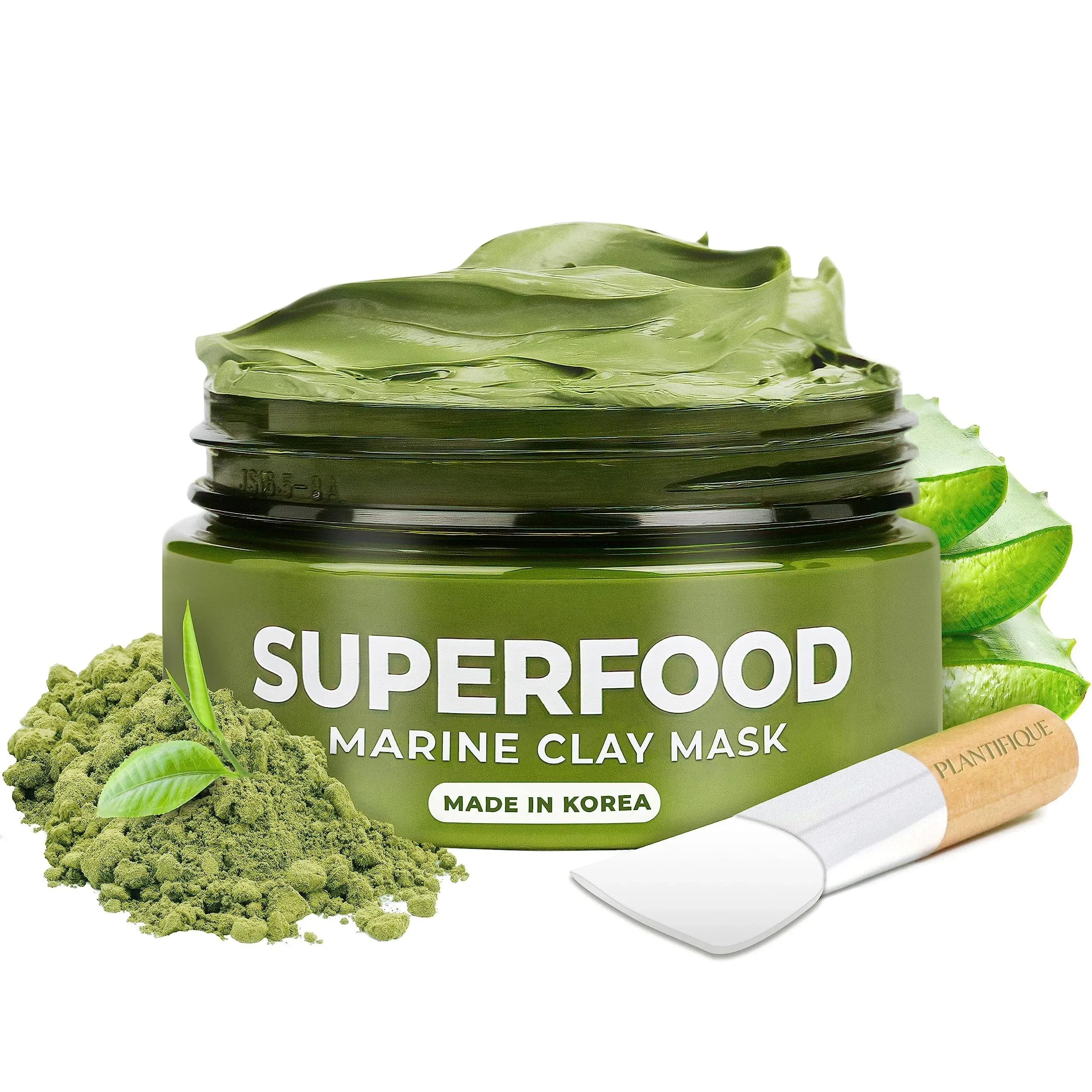 Plantifique Korean Skin Care Detox Face Mask with Avocado & Superfoods ...