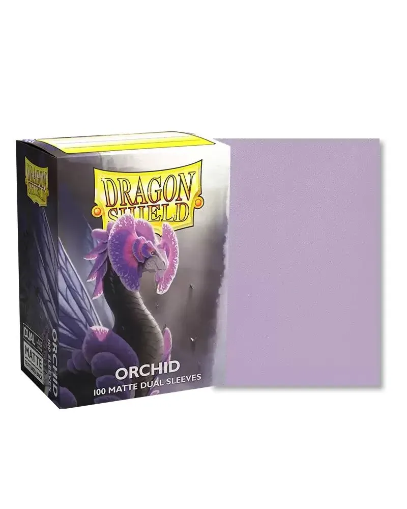 5 Packs Dragon Shield Dual Matte Orchid Standard Size 100 ct Card Sleeves Value Bundle!