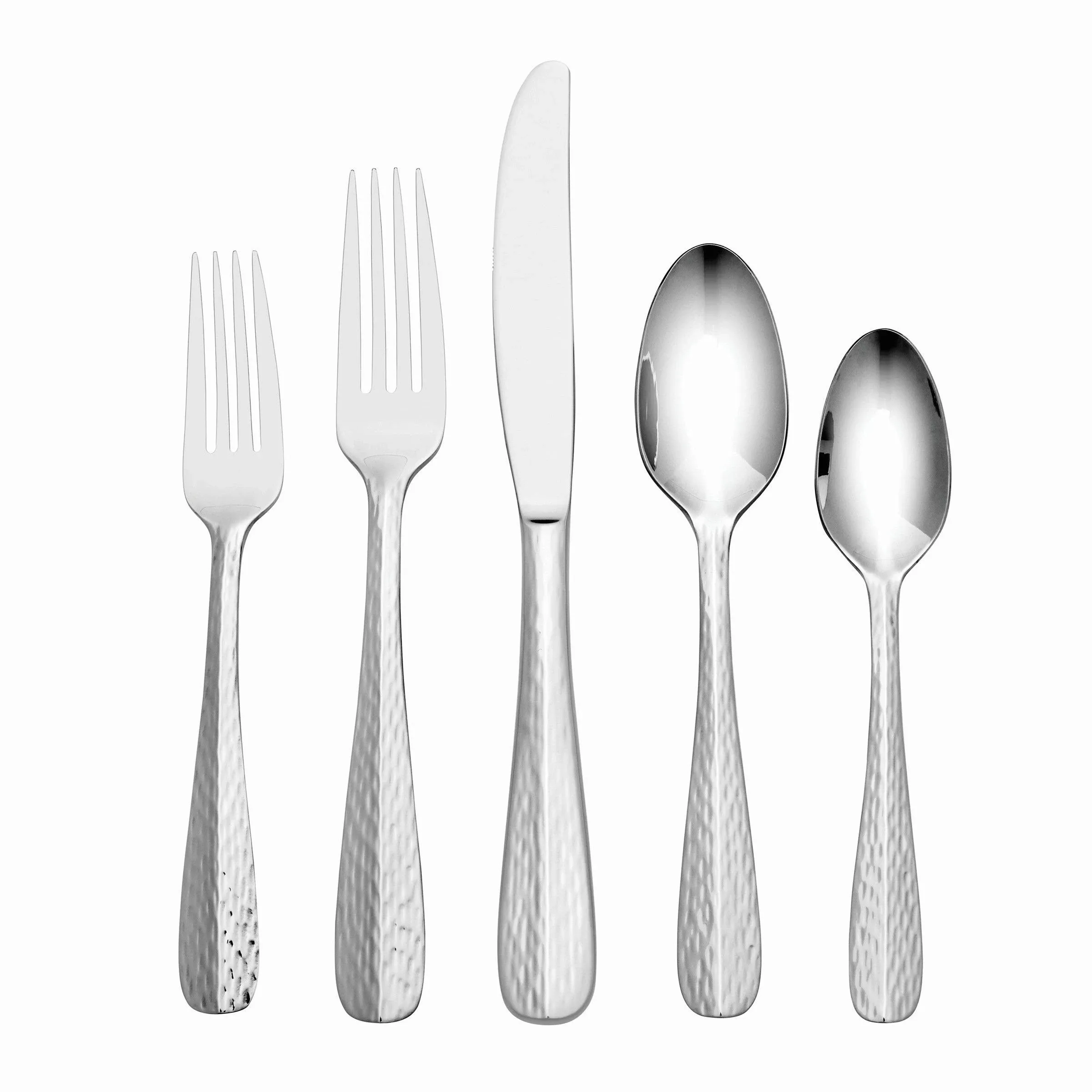 Oneida Vulcan 20 Piece Fine Flatware Set, Service for 4, 18/0 Stainless Steel