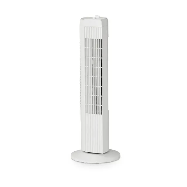 Mainstays 28" 3-Speed Oscillating Tower Fan, FZ10-19MW, White