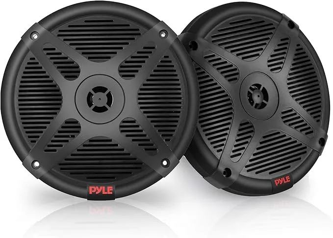 Pyle 6.5 Dual 2-way Marine Bluetooth Speaker PLMRBT65