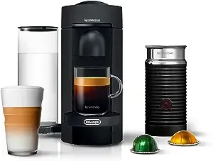 Nespresso VertuoPlus Coffee and Espresso Machine by De'Longhi