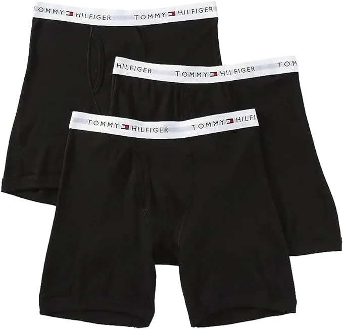 Tommy Hilfiger Men 3 Pack Cotton Classics Boxer Briefs