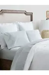 360 Thread Count Organic Cotton Percale Sheet Set In Shore