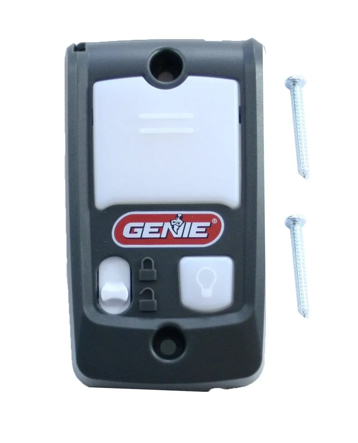 Genie Series II Garage Door Opener Wall Console - Sure-Lock/Vacation Lock for Extra Security - Light Control Button - Compatible with All Genie Series II Garage Door Openers - Model GBWCSL2-BX