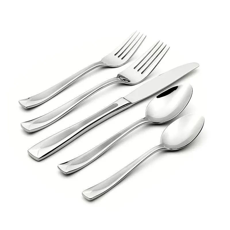 Oneida Lincoln Satin 20 Piece Everyday Flatware, Service for 4