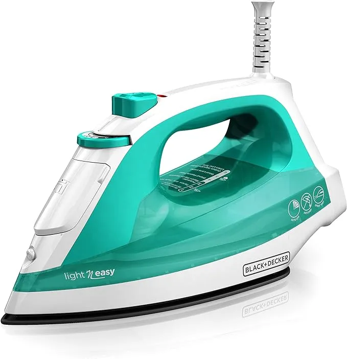 Black+decker Light 'N Easy Compact Steam Iron