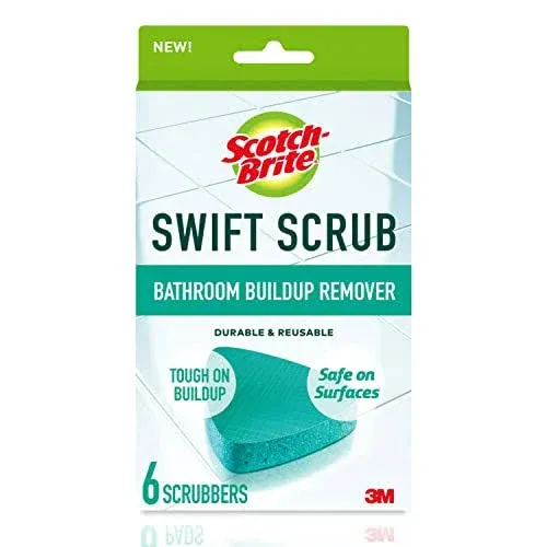 Scotch-Brite Swift Scrub Bathroom Buildup Remover 2-Pack