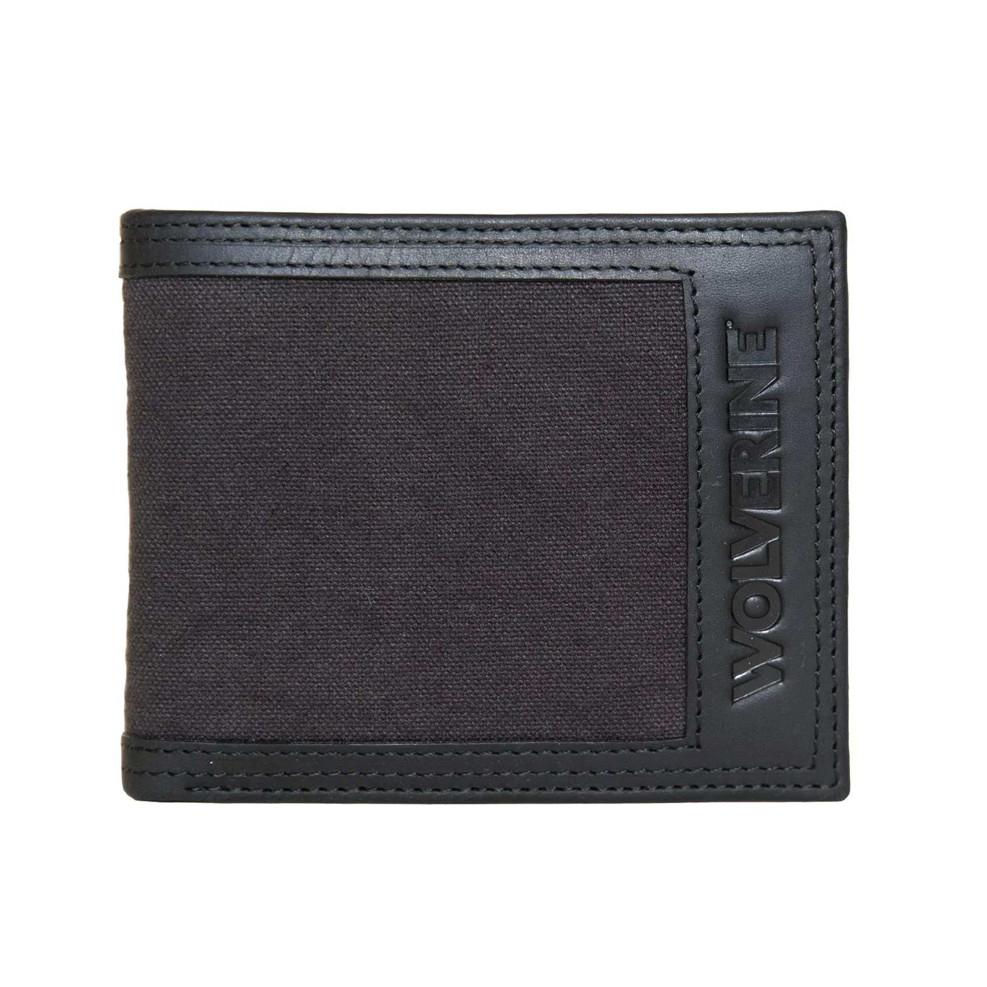 Wolverine Canvas/Leather Bifold Wallet