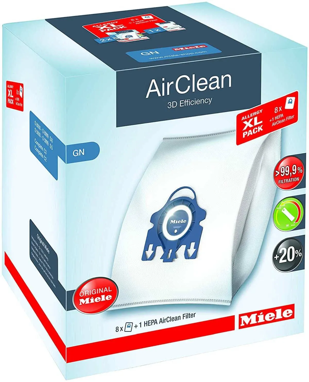 Miele AirClean 3D Efficiency GN Dustbags