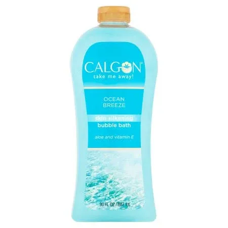 Calgon Bubble Bath Ocean Breeze, 30 Fl Oz