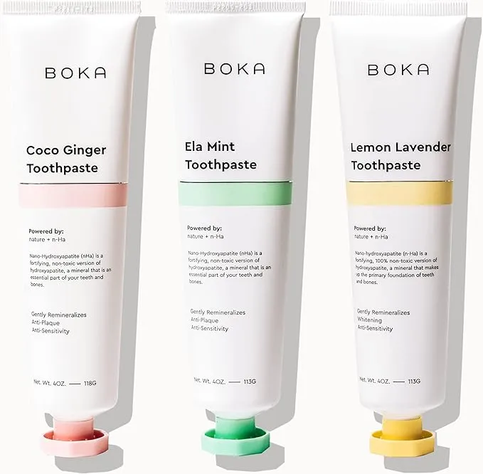 Boka Cinna Mint Nano-Hydroxyapatite Toothpaste