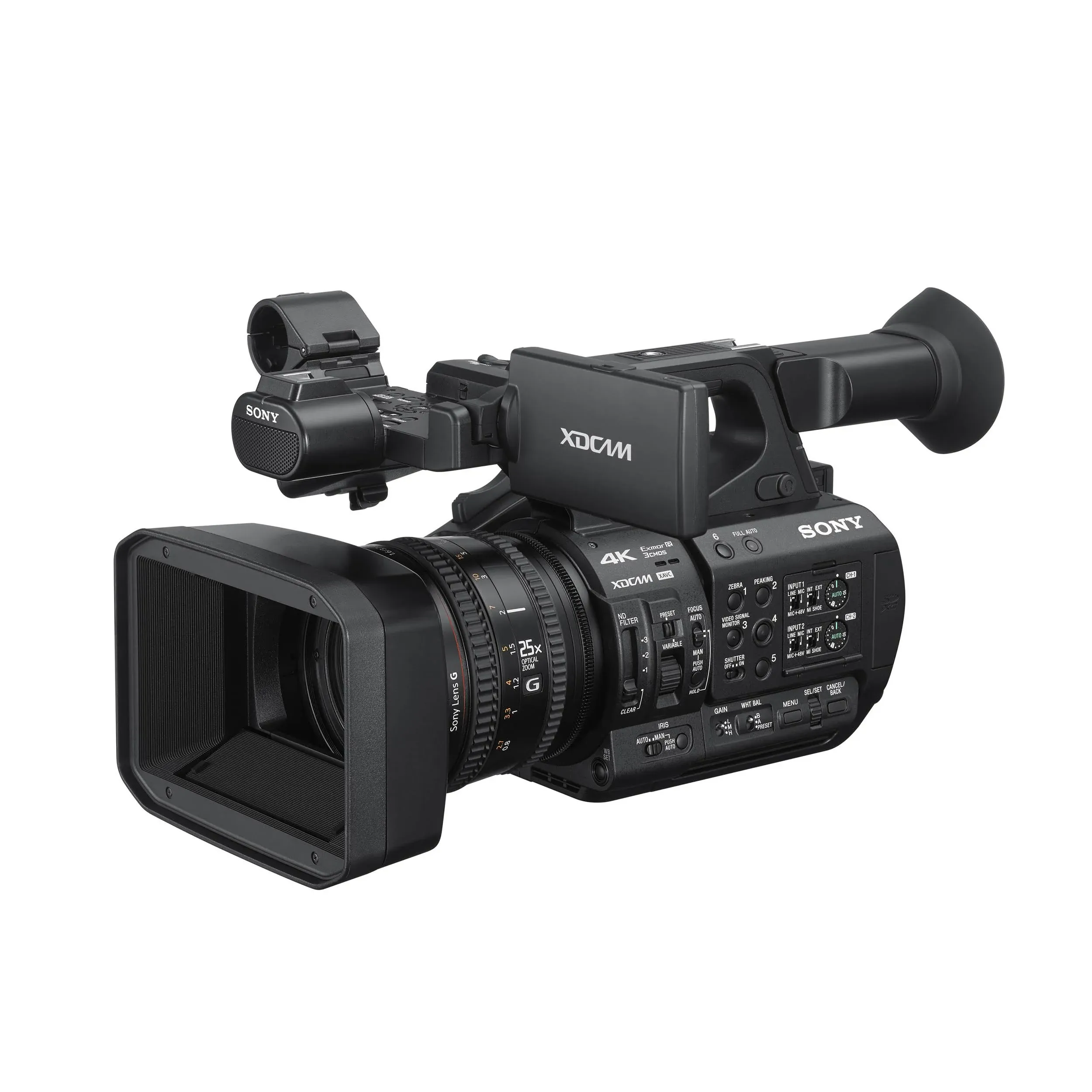 Sony PXW-Z190 4K 3-CMOS 1/3" Sensor XDCAM Camcorder