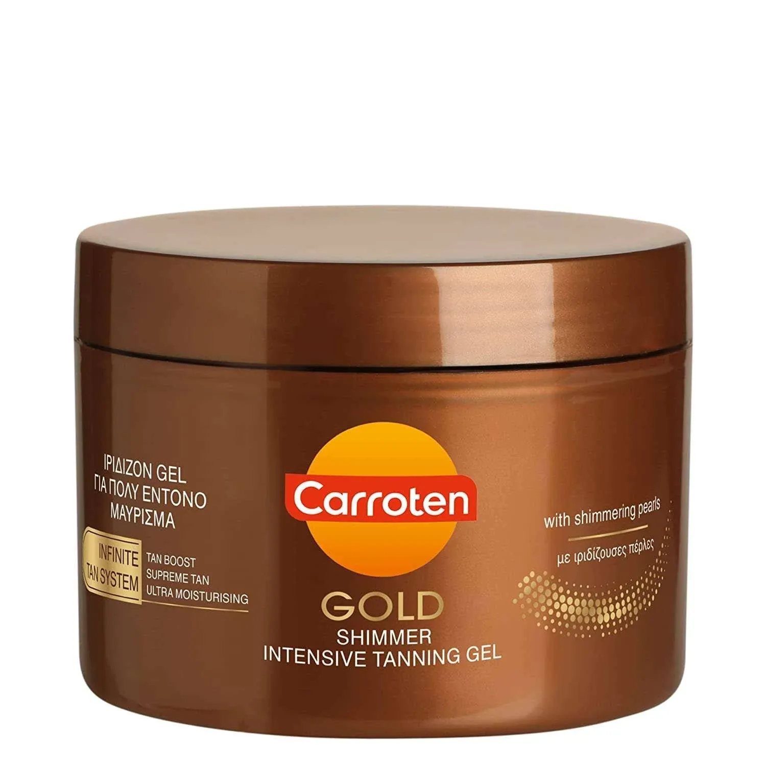 Carroten Gold Shimmer Intensive Tanning Gel SPF0 150 ml / 5 oz