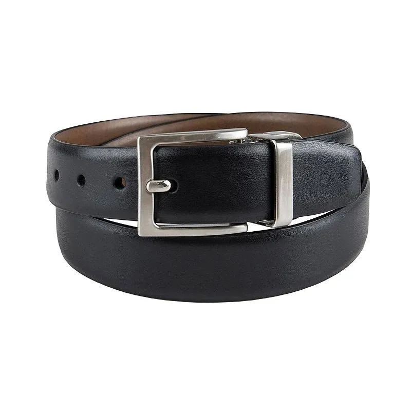 IZOD Boys' Reversible Leather Dress Belt