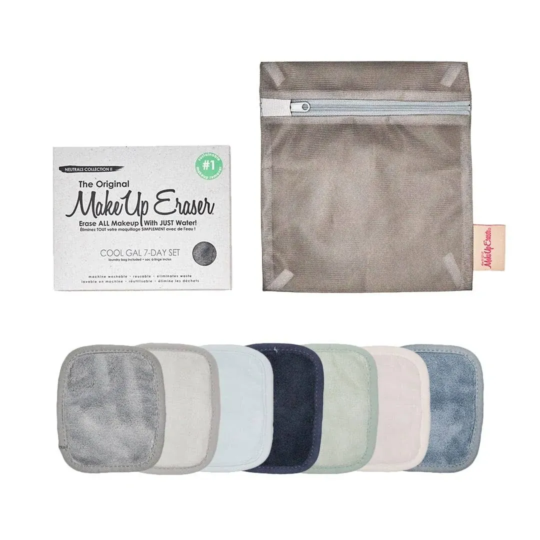 The Original Makeup Eraser Neutrals 7-Day Set Reusable Makeup Wipes