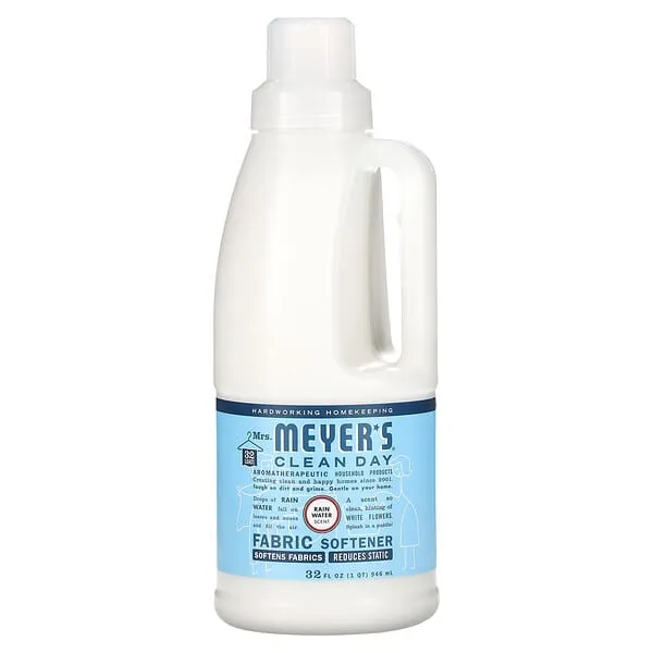 Mrs. Meyer's Clean Day Fabric Softener, Rain Water - 32 fl oz